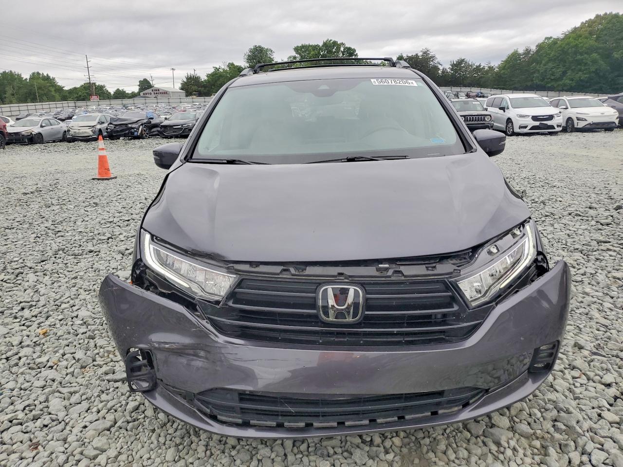 2022 Honda Odyssey Exl Charcoal vin: 5FNRL6H71NB020737