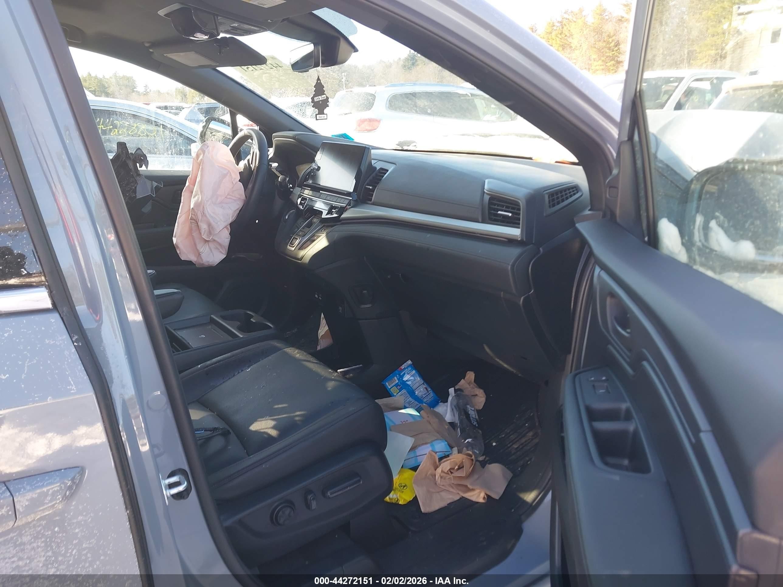2025 Honda Odyssey Sport-l Gray vin: 5FNRL6H71SB028560