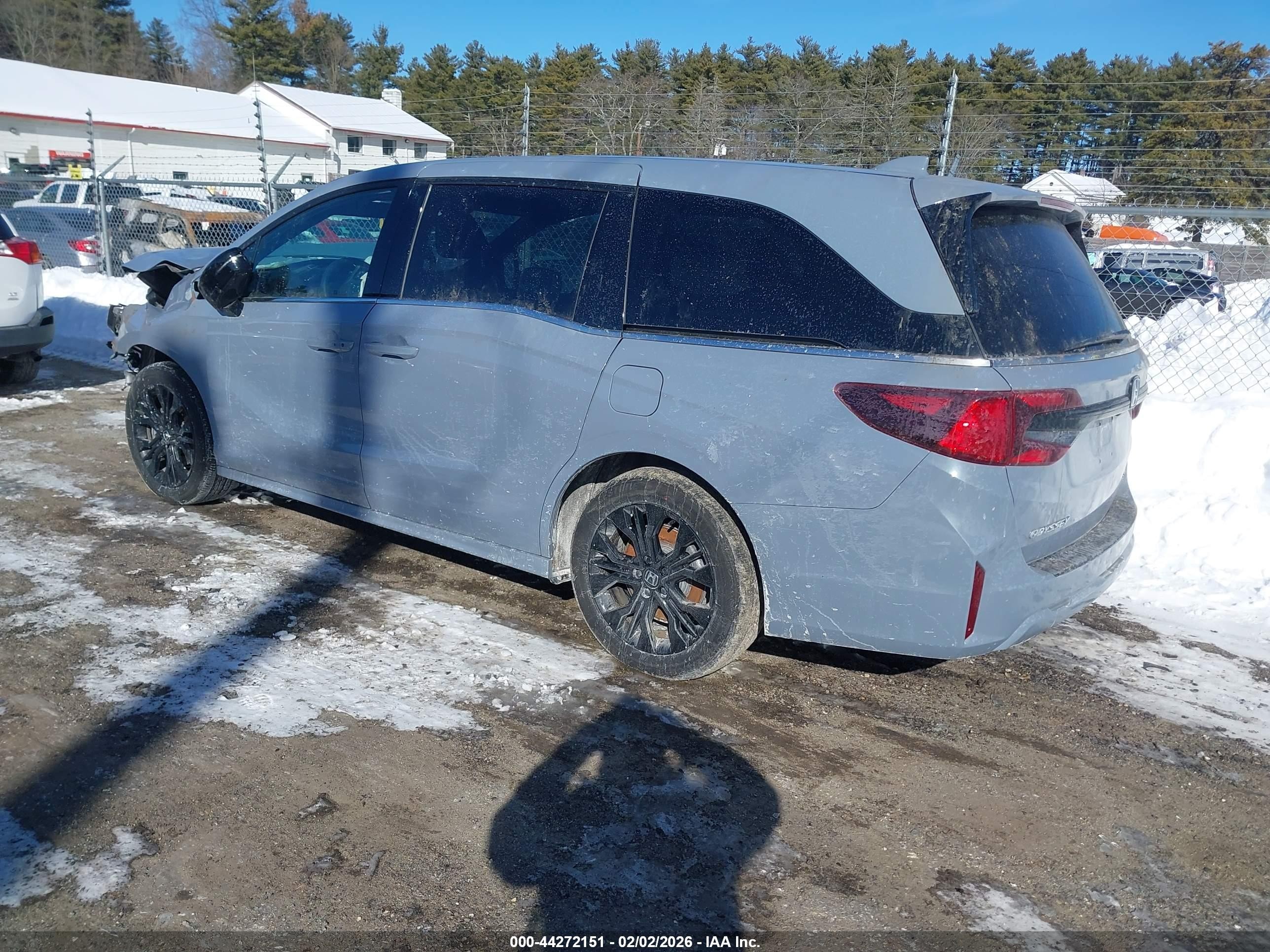 2025 Honda Odyssey Sport-l Gray vin: 5FNRL6H71SB028560