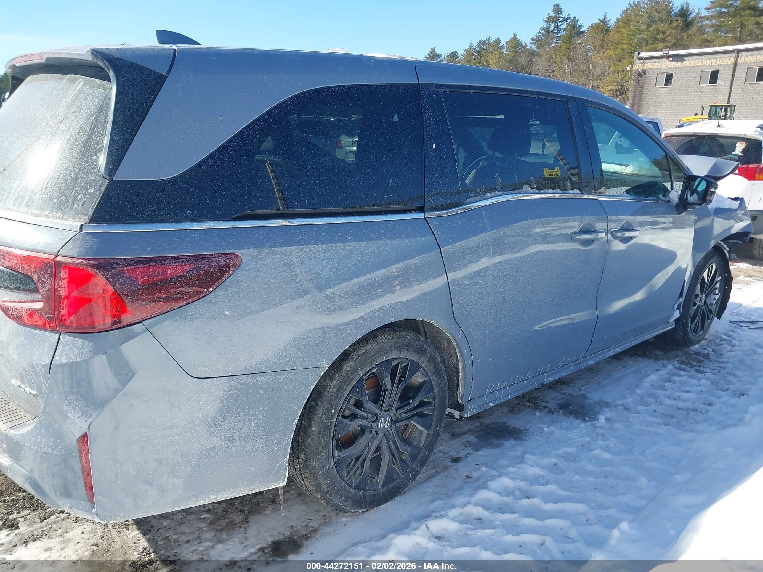 2025 Honda Odyssey Sport-l Gray vin: 5FNRL6H71SB028560