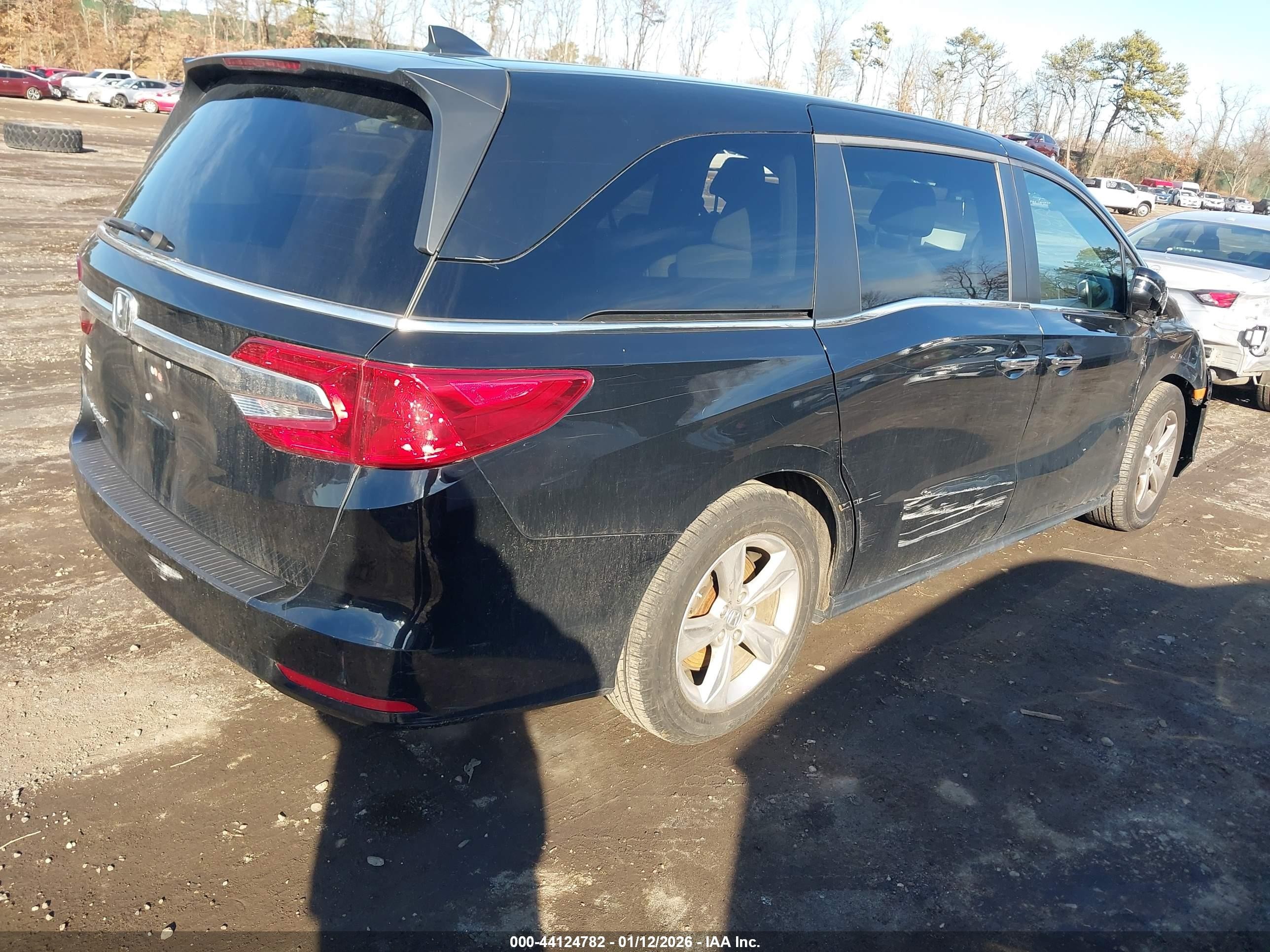 2020 Honda Odyssey Ex-l/ex-l W/navi   Res Black vin: 5FNRL6H72LB020050