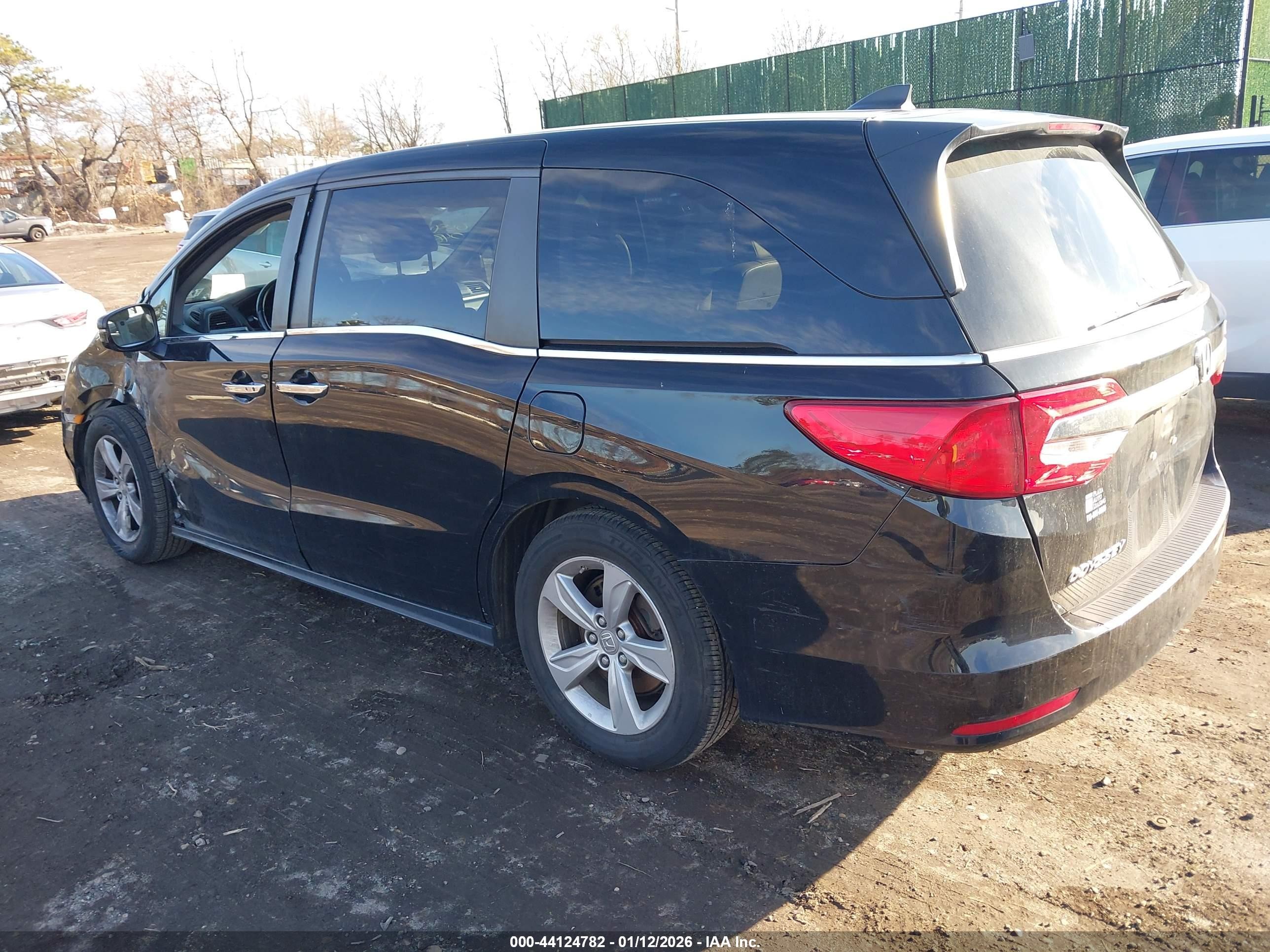 2020 Honda Odyssey Ex-l/ex-l W/navi   Res Black vin: 5FNRL6H72LB020050
