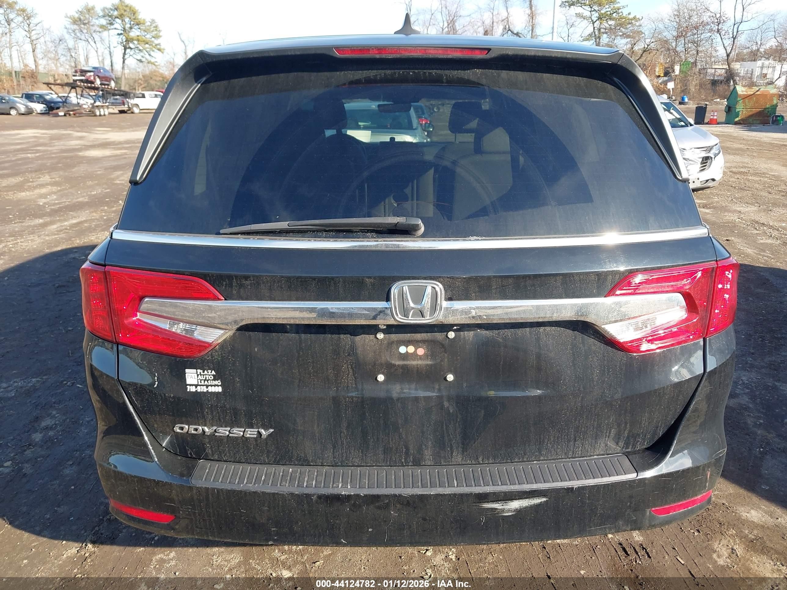 2020 Honda Odyssey Ex-l/ex-l W/navi   Res Black vin: 5FNRL6H72LB020050
