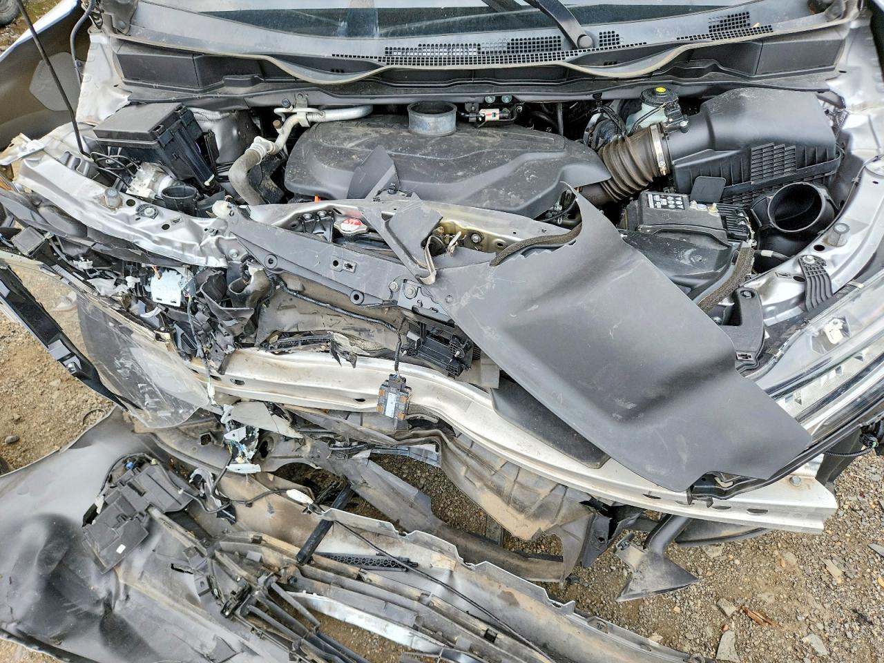 2021 Honda Odyssey Exl Silver vin: 5FNRL6H72MB028991