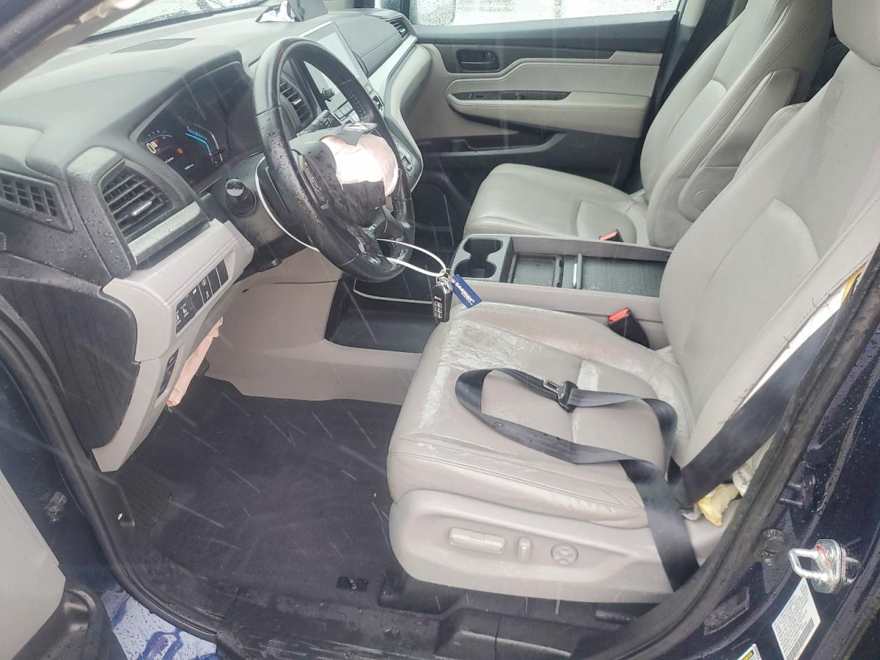 2022 Honda Odyssey Exl Blue vin: 5FNRL6H72NB021217