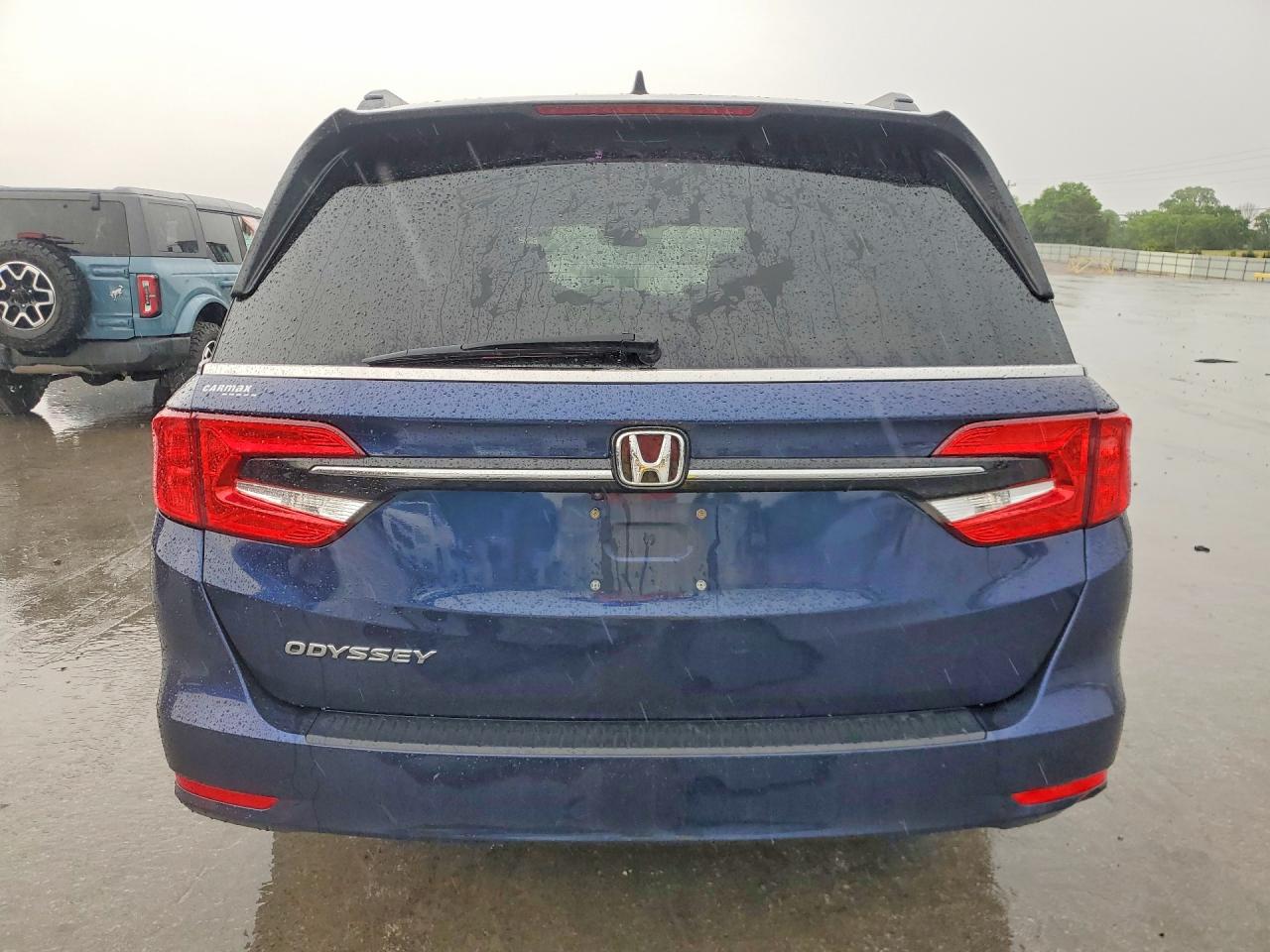 2022 Honda Odyssey Exl Blue vin: 5FNRL6H72NB021217
