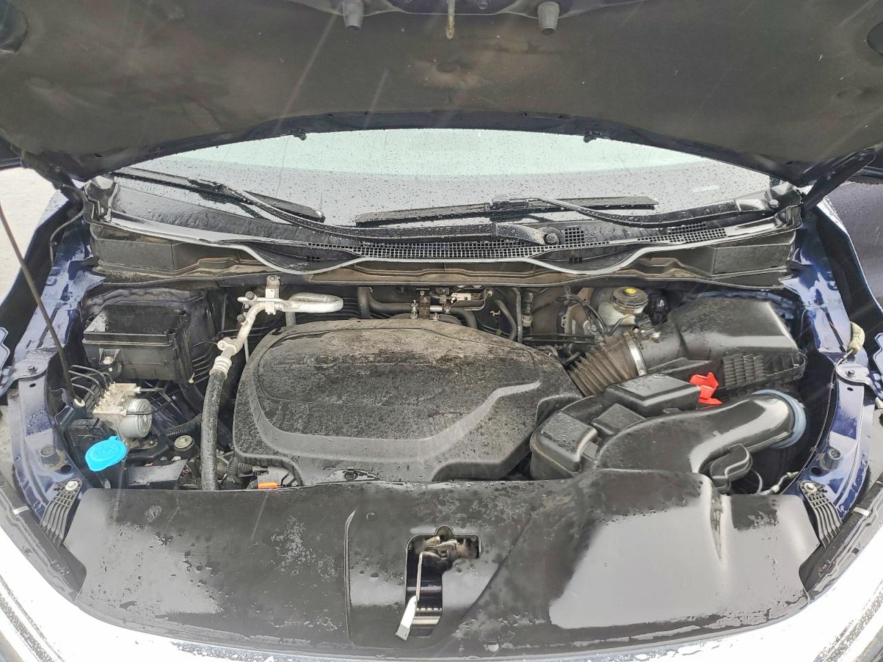 2022 Honda Odyssey Exl Blue vin: 5FNRL6H72NB021217