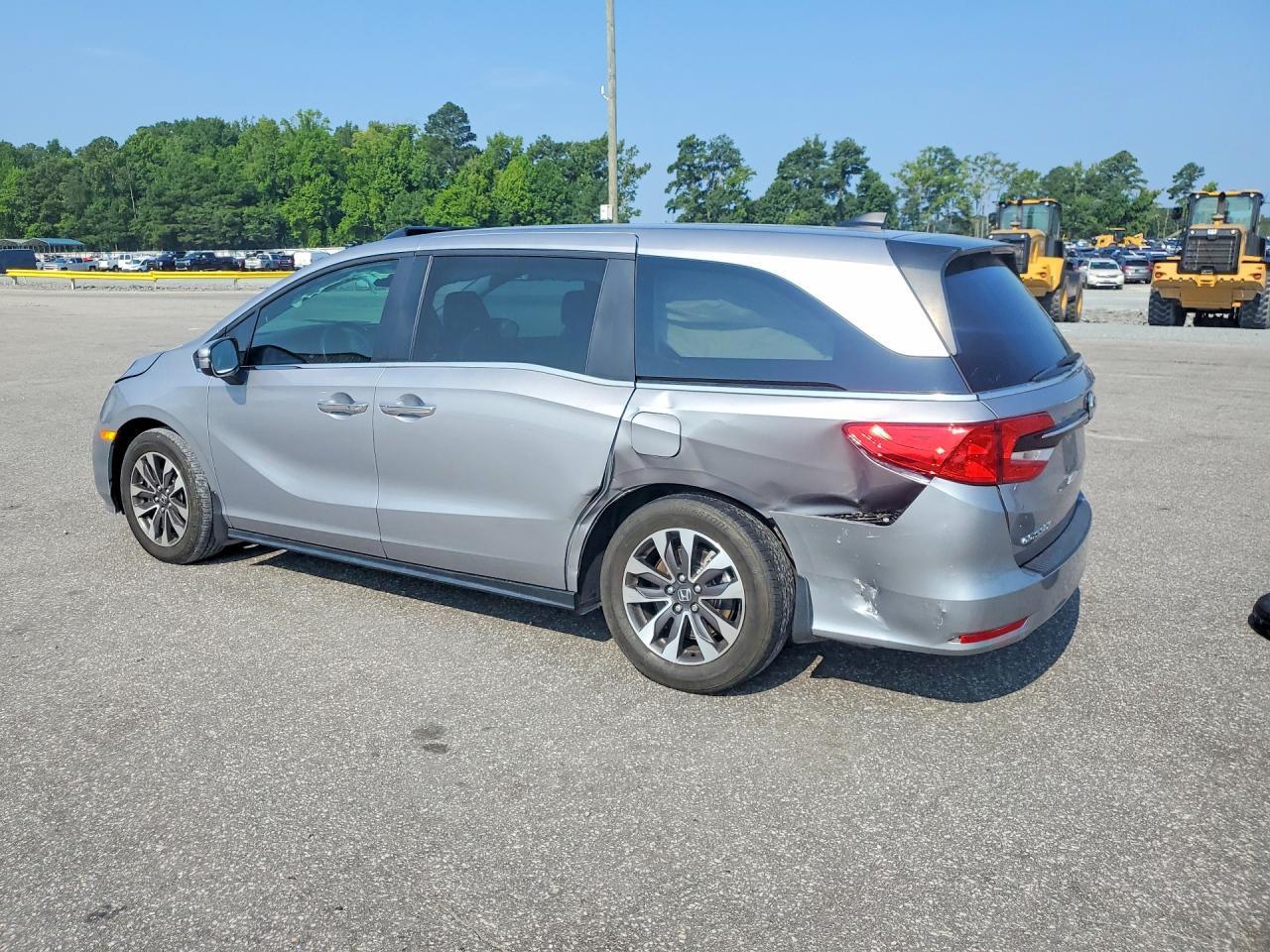 2022 Honda Odyssey Exl Silver vin: 5FNRL6H72NB055819