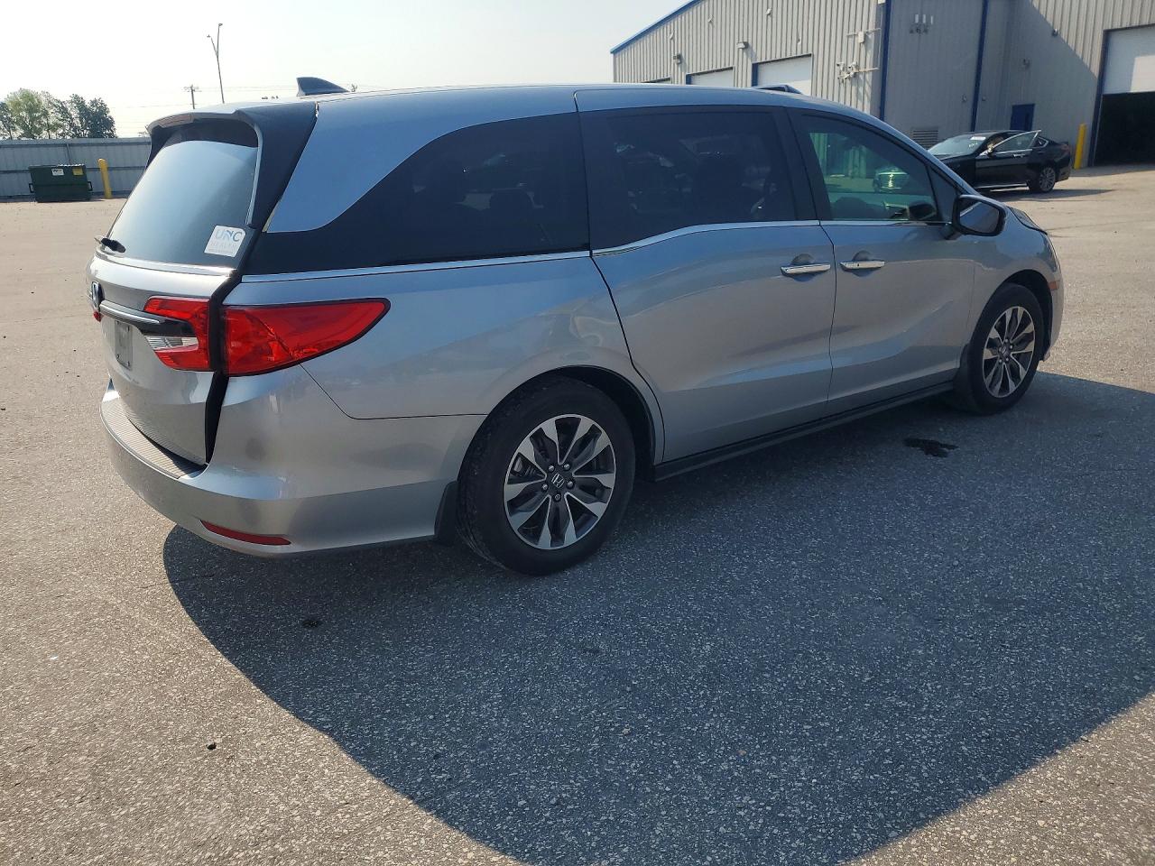 2022 Honda Odyssey Exl Silver vin: 5FNRL6H72NB055819
