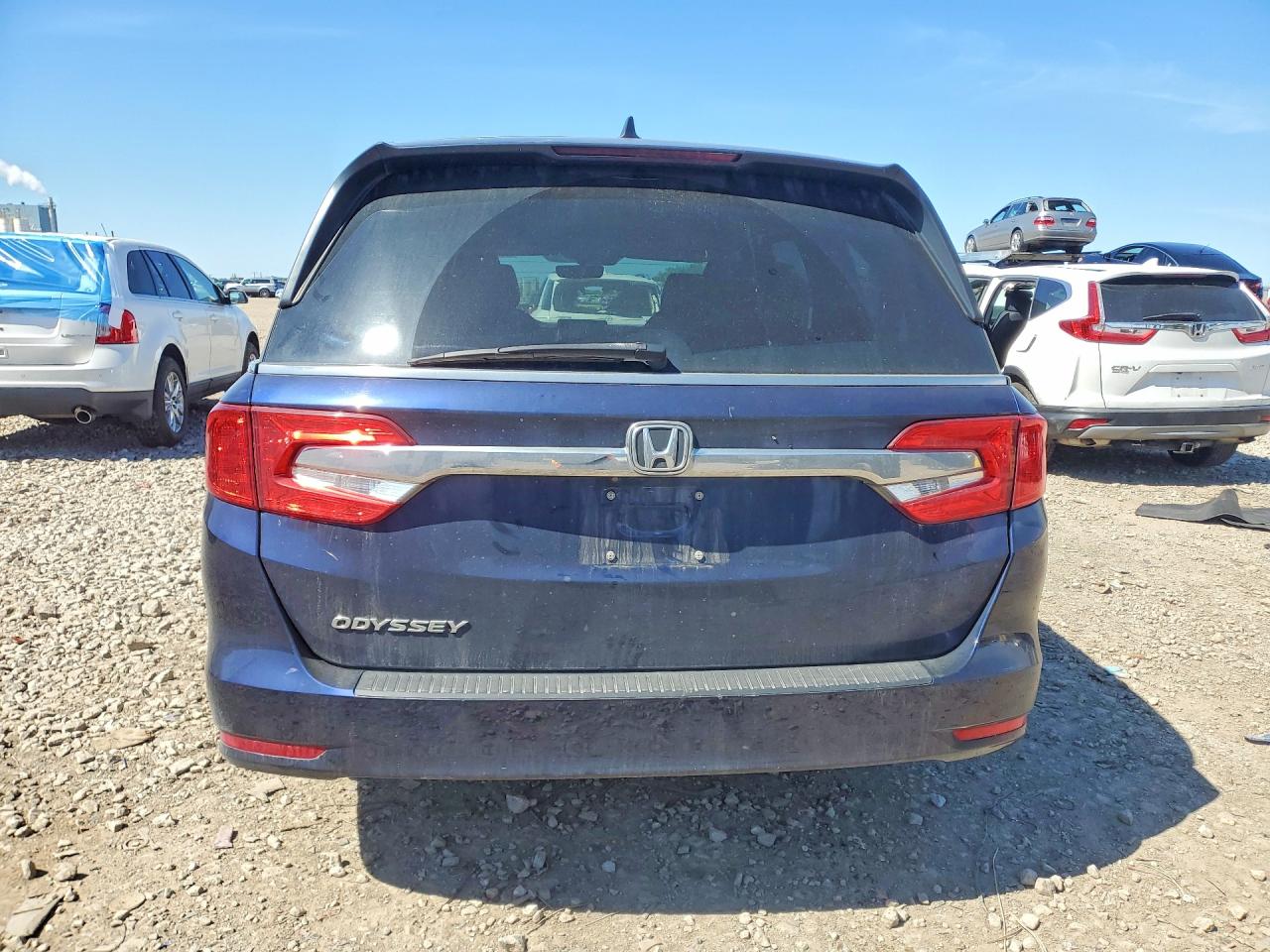 2018 Honda Odyssey Exl Blue vin: 5FNRL6H73JB065592
