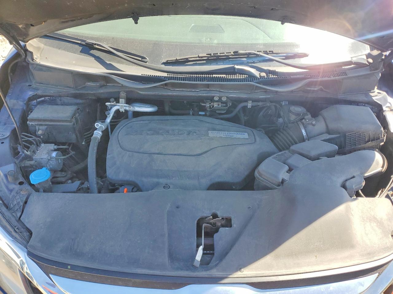 2018 Honda Odyssey Exl Blue vin: 5FNRL6H73JB065592