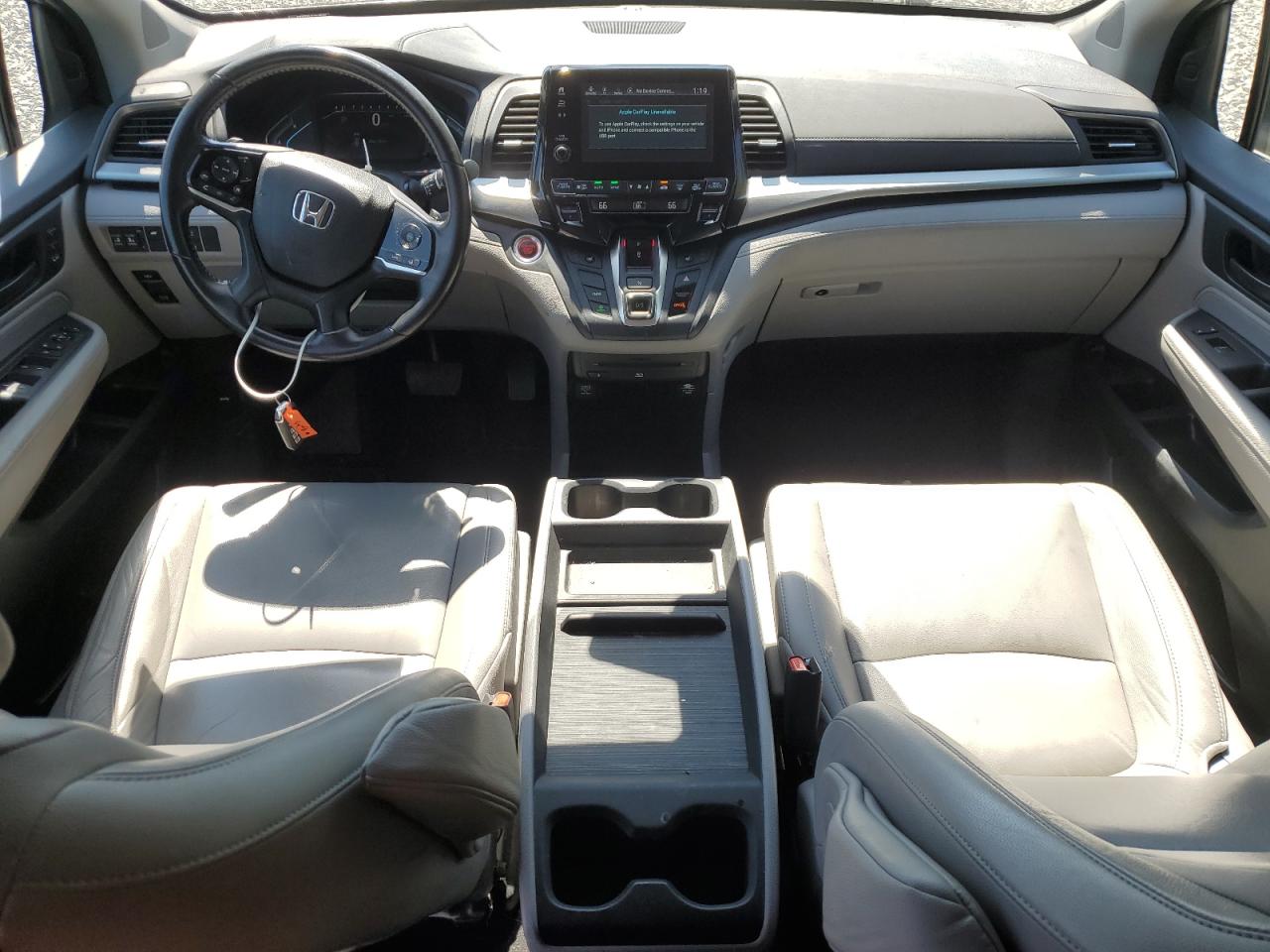 2018 Honda Odyssey Exl Gray vin: 5FNRL6H73JB075359