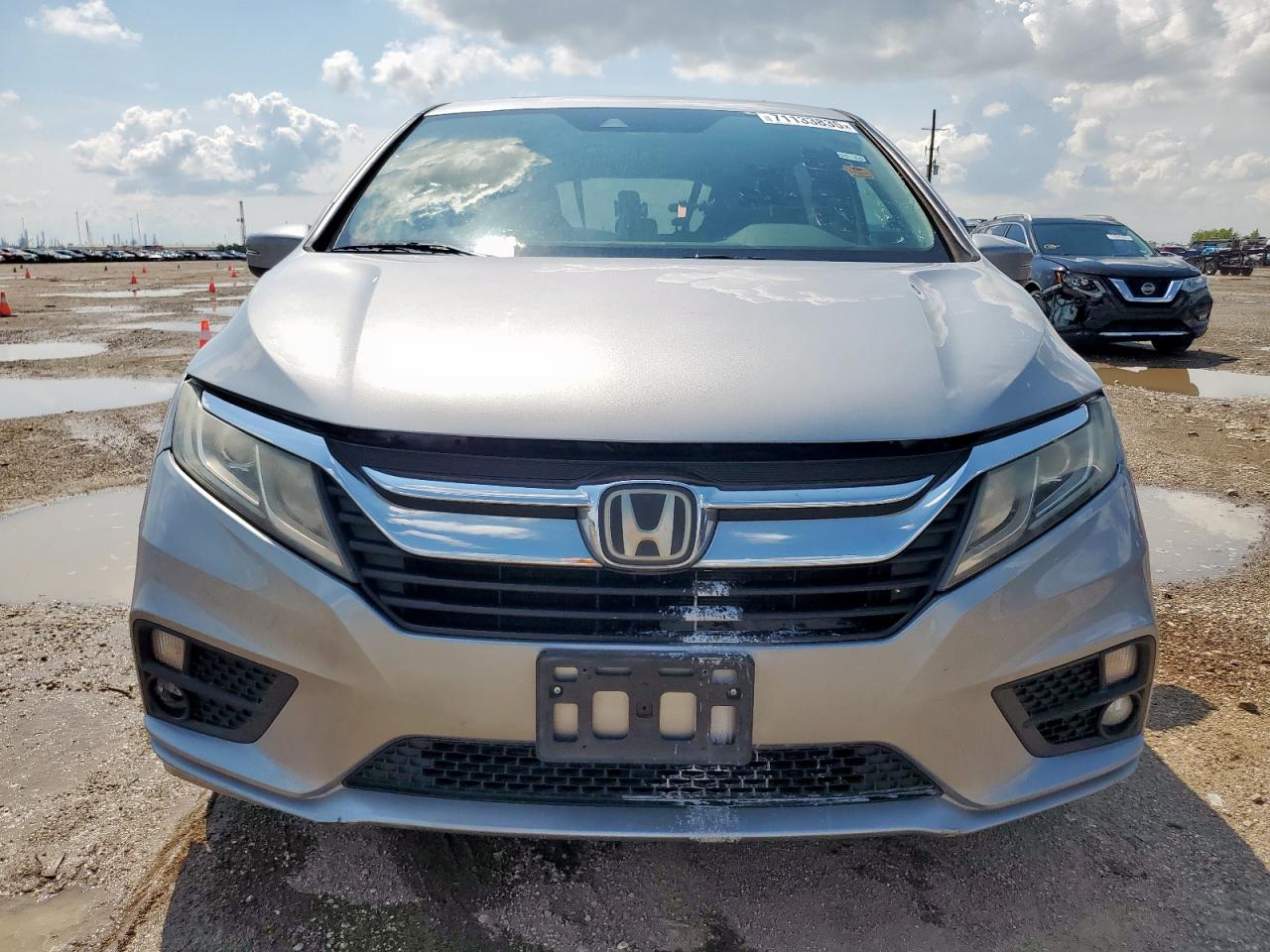 2018 Honda Odyssey Ex-l Silver vin: 5FNRL6H73JB108442