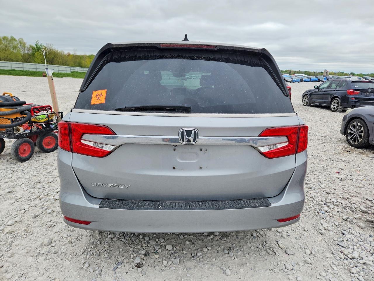 2020 Honda Odyssey Exl Silver vin: 5FNRL6H73LB053672