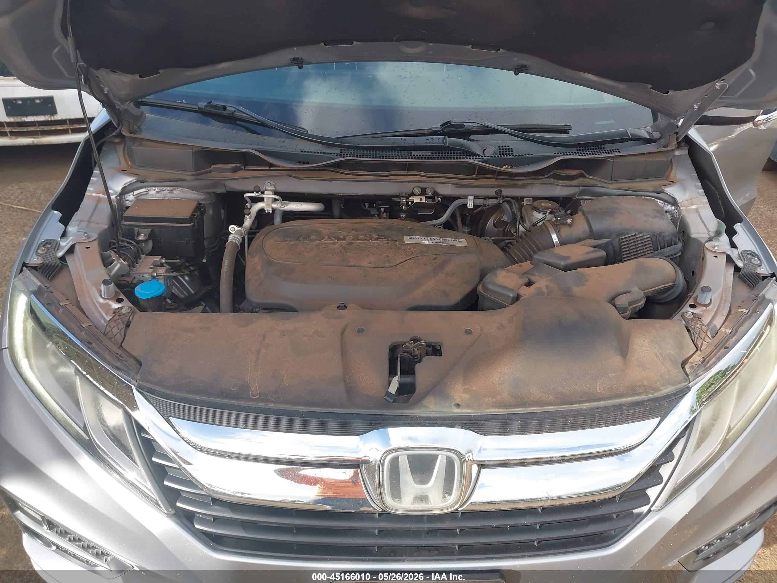 2018 Honda Odyssey Ex-l Silver vin: 5FNRL6H74JB071742