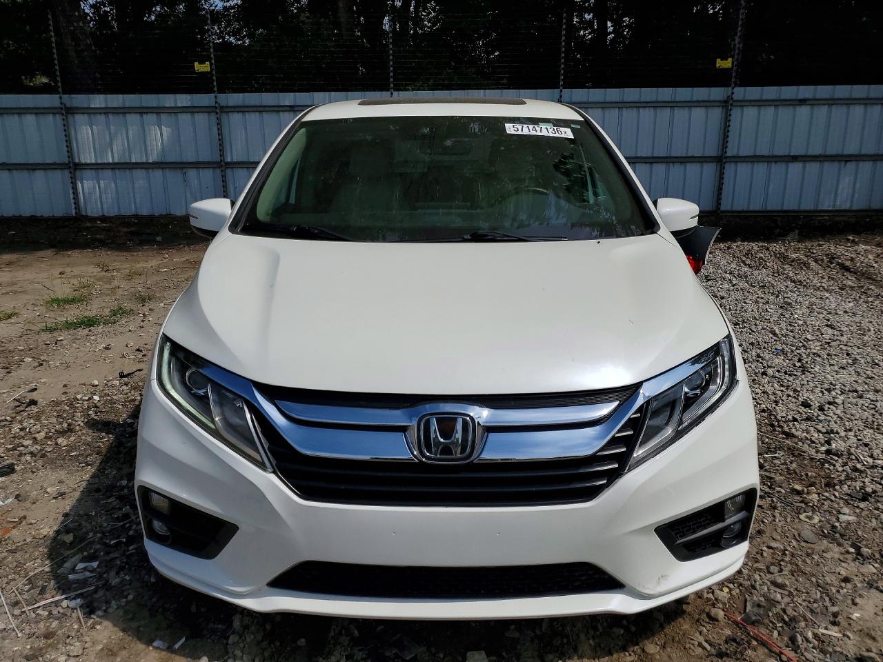 2019 Honda Odyssey Exl Белый vin: 5FNRL6H74KB001580