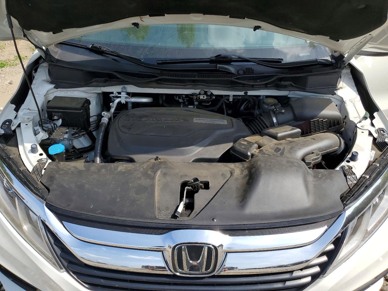 2019 Honda Odyssey Exl Белый vin: 5FNRL6H74KB001580