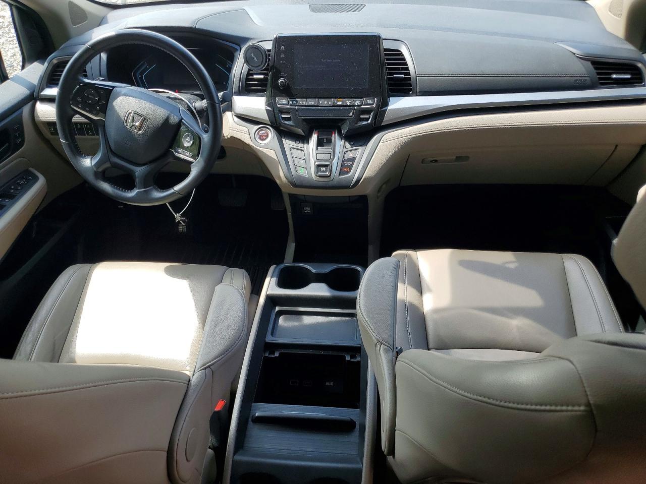 2019 Honda Odyssey Exl Белый vin: 5FNRL6H74KB001580