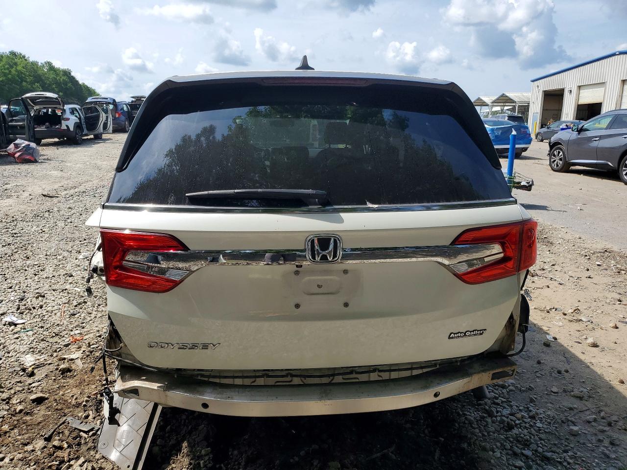 2019 Honda Odyssey Exl Белый vin: 5FNRL6H74KB001580