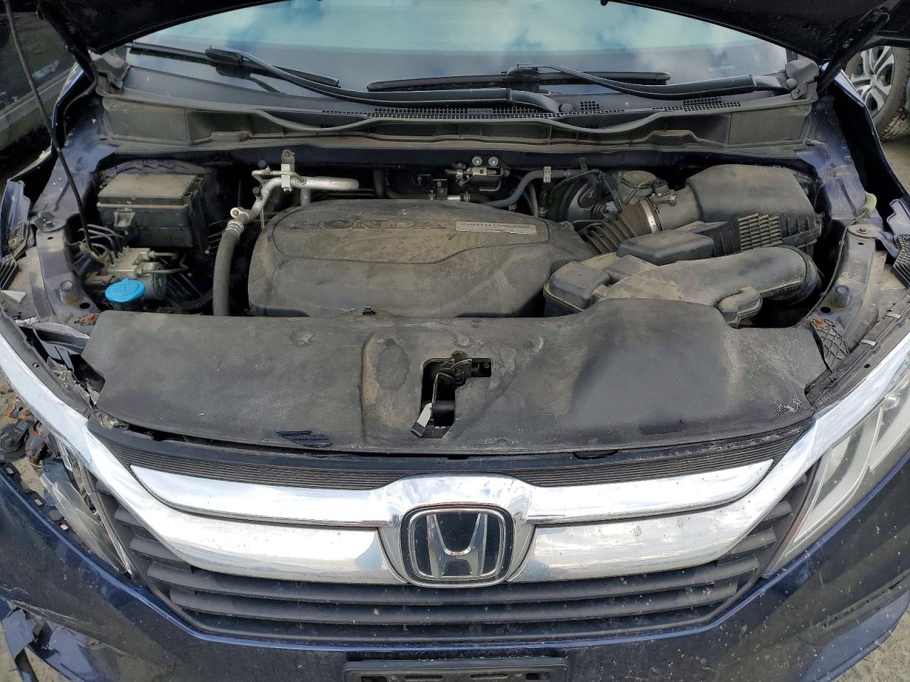 2019 Honda Odyssey Exl Blue vin: 5FNRL6H74KB118348