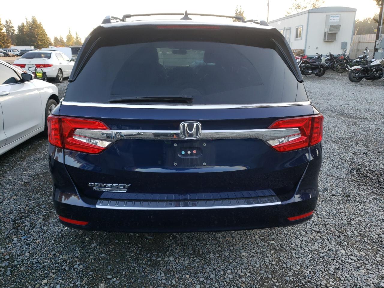 2020 Honda Odyssey Exl Blue vin: 5FNRL6H74LB023225