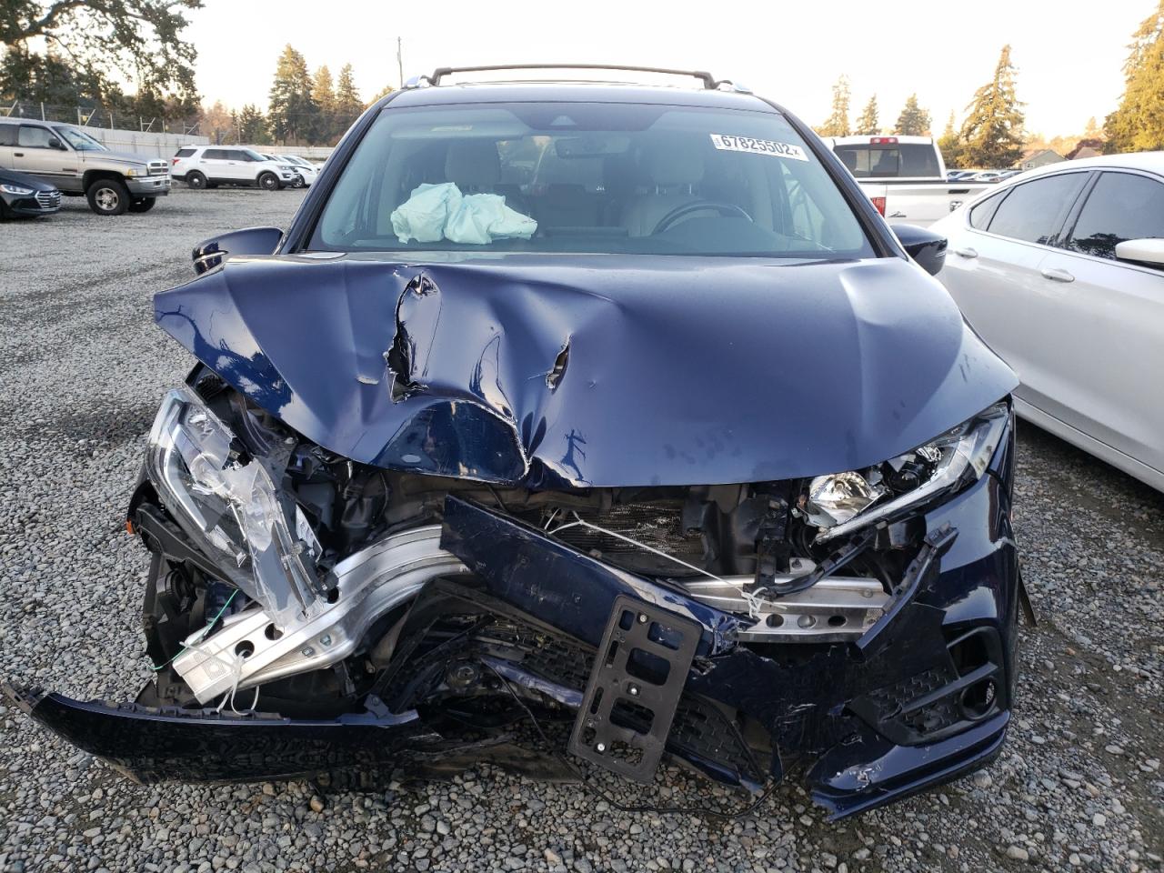2020 Honda Odyssey Exl Blue vin: 5FNRL6H74LB023225