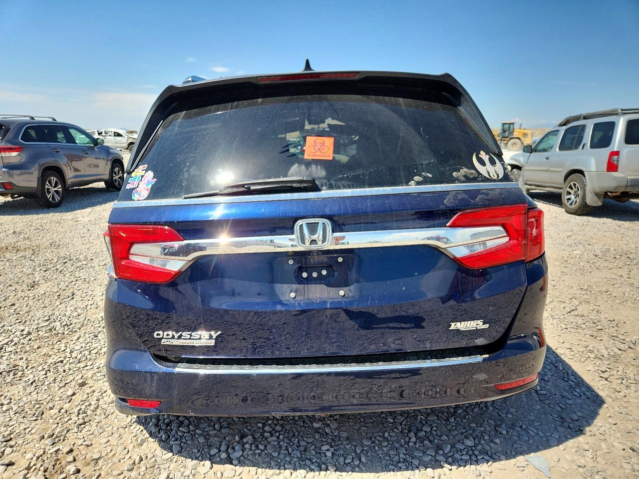 2020 Honda Odyssey Exl Blue vin: 5FNRL6H74LB023225