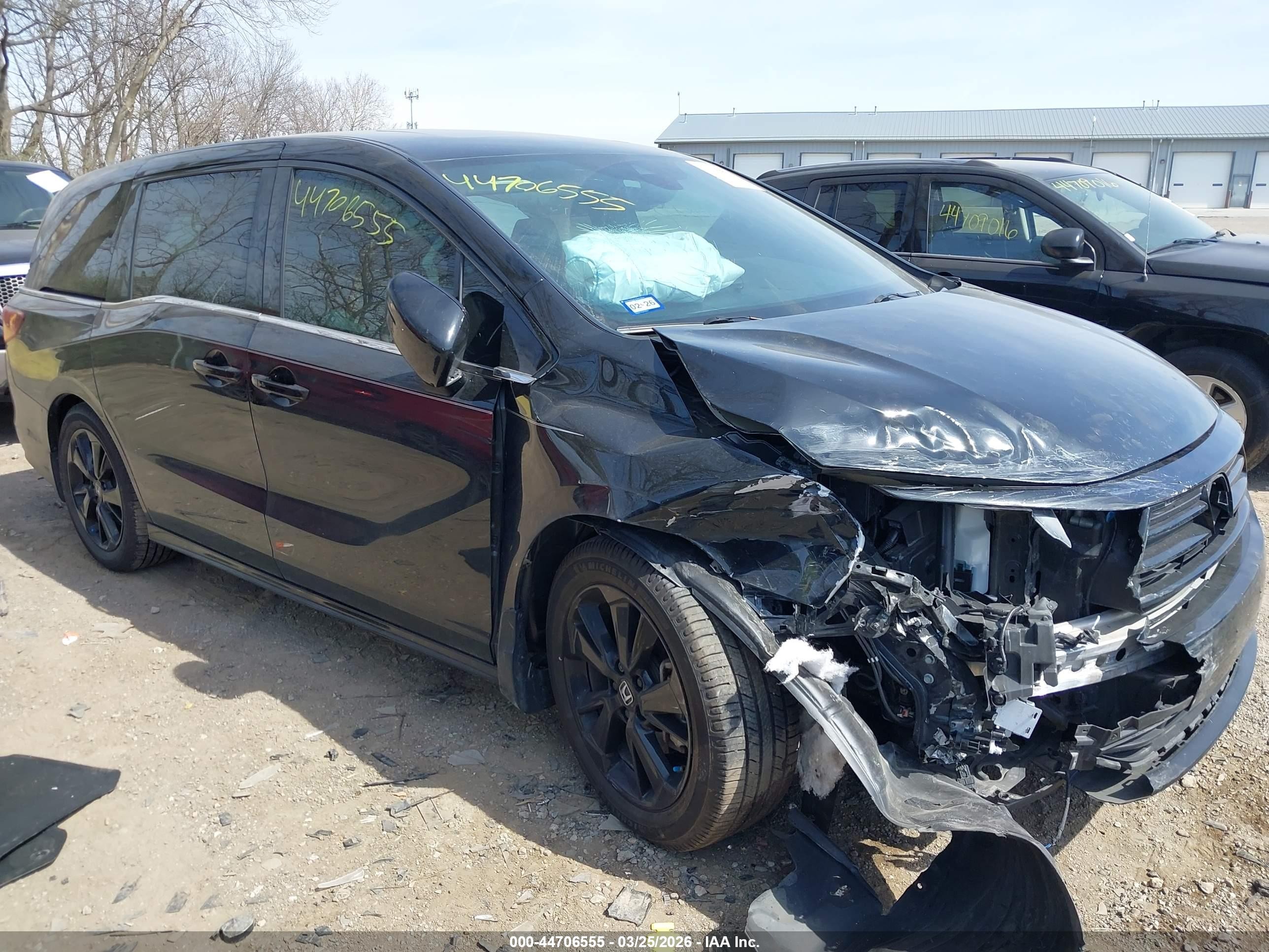 2024 Honda Odyssey Sport Black vin: 5FNRL6H74RB027400
