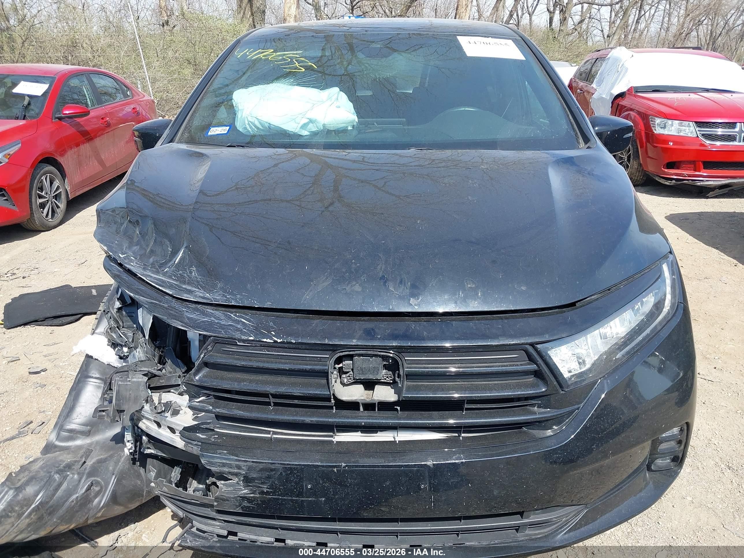 2024 Honda Odyssey Sport Black vin: 5FNRL6H74RB027400