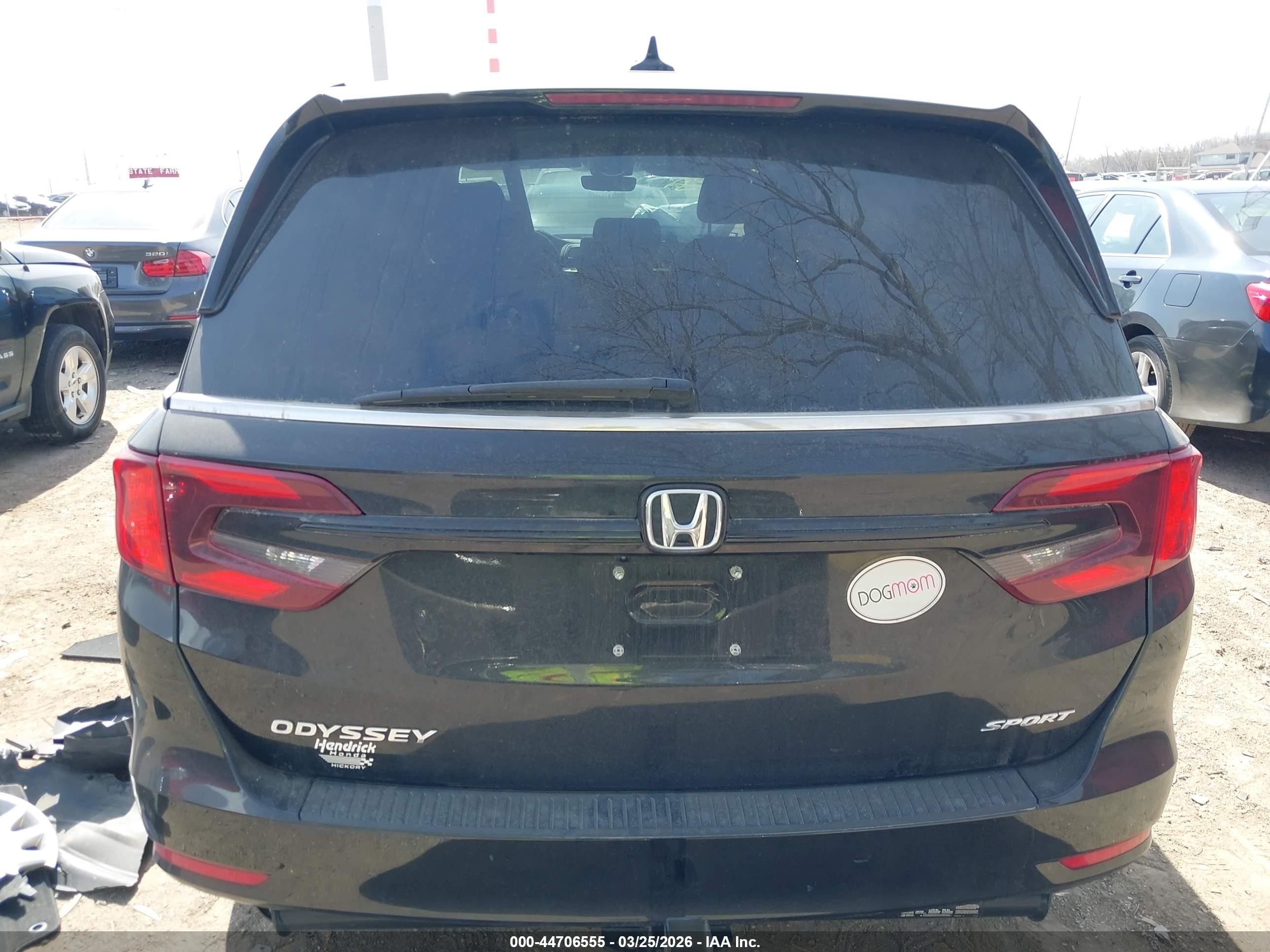 2024 Honda Odyssey Sport Black vin: 5FNRL6H74RB027400