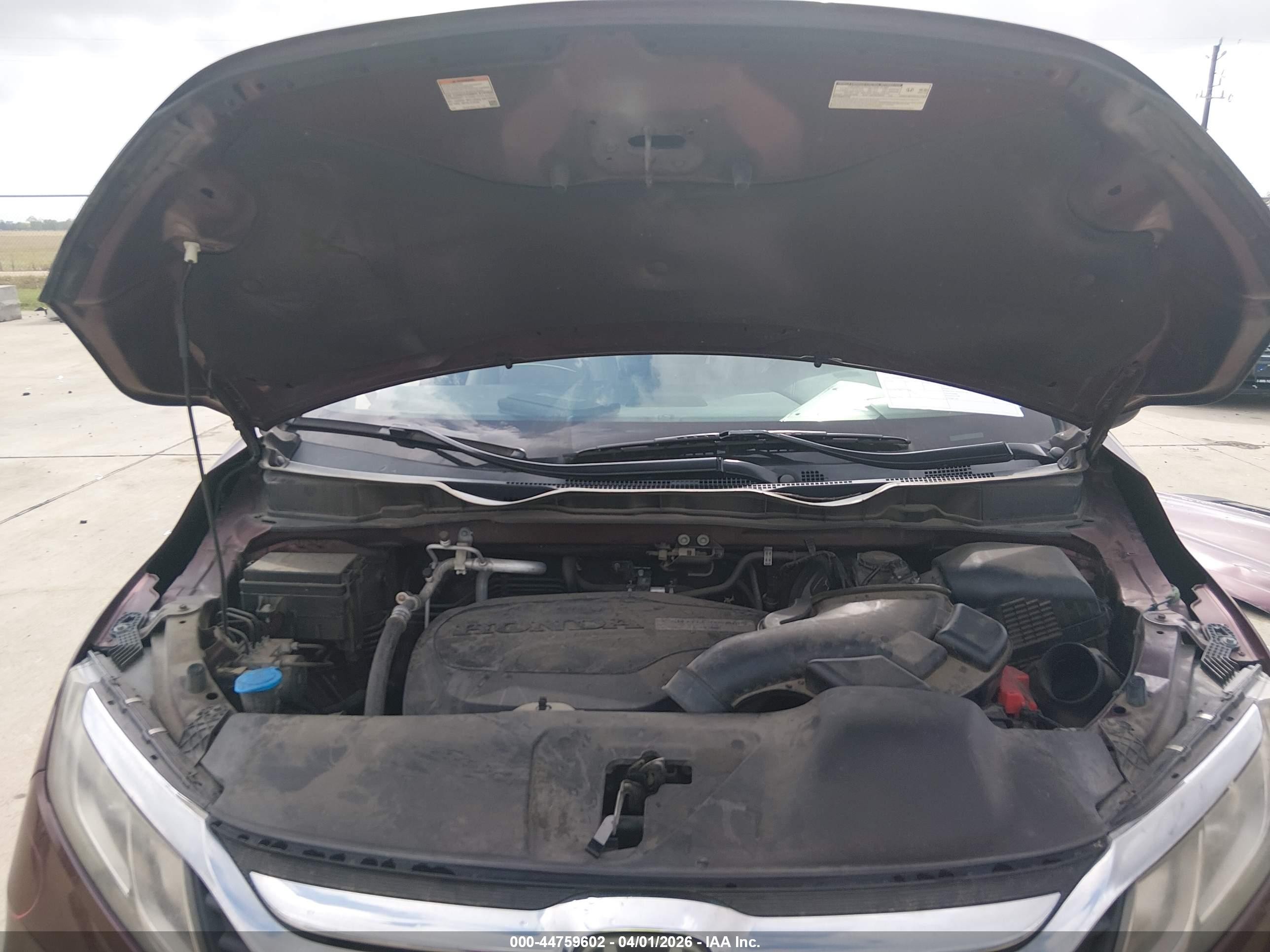 2018 Honda Odyssey Ex-l Maroon vin: 5FNRL6H75JB056067