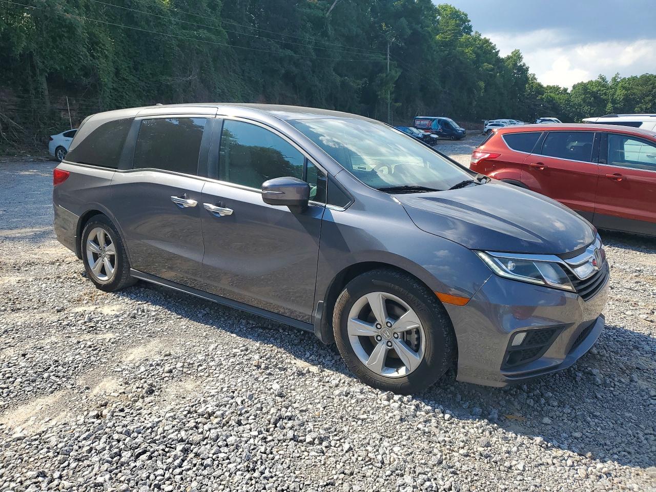2019 Honda Odyssey Exl Gray vin: 5FNRL6H75KB073596