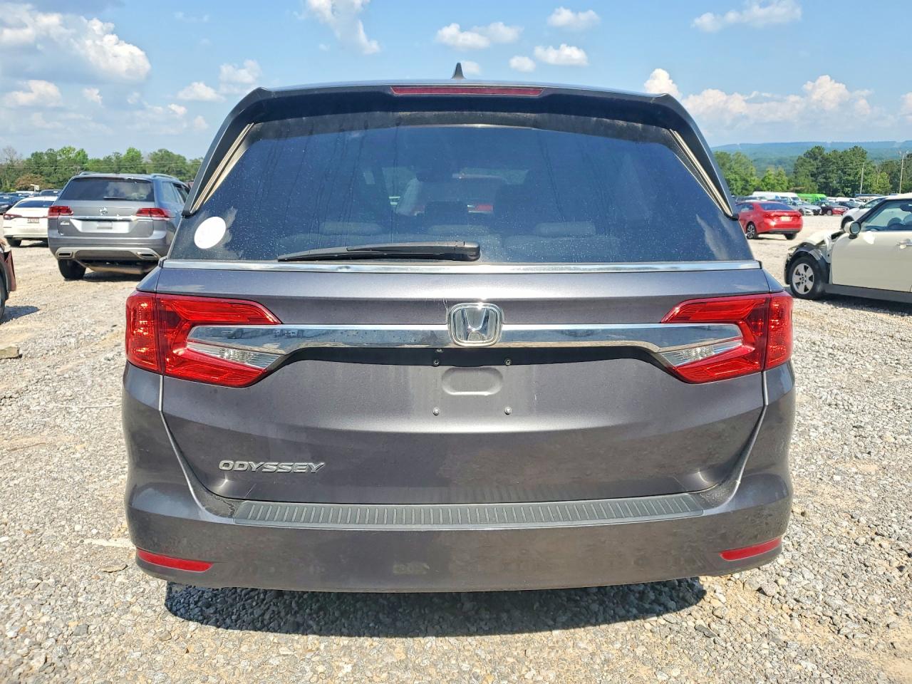 2019 Honda Odyssey Exl Gray vin: 5FNRL6H75KB073596