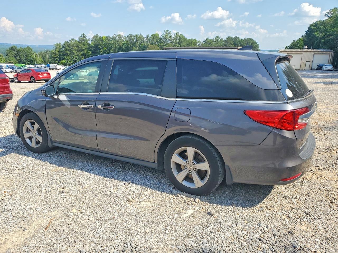 2019 Honda Odyssey Exl Gray vin: 5FNRL6H75KB073596
