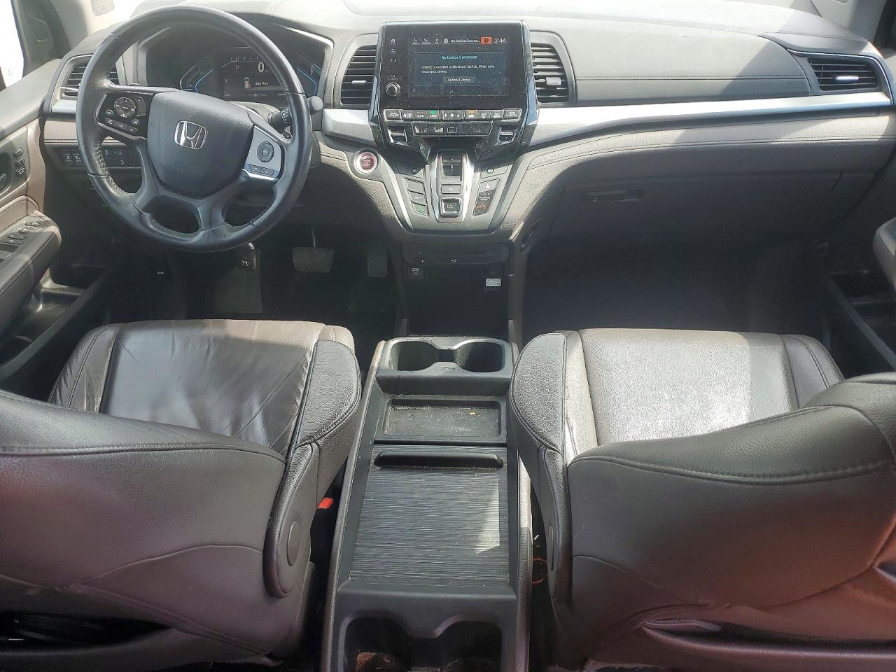 2019 Honda Odyssey Exl White vin: 5FNRL6H75KB102353
