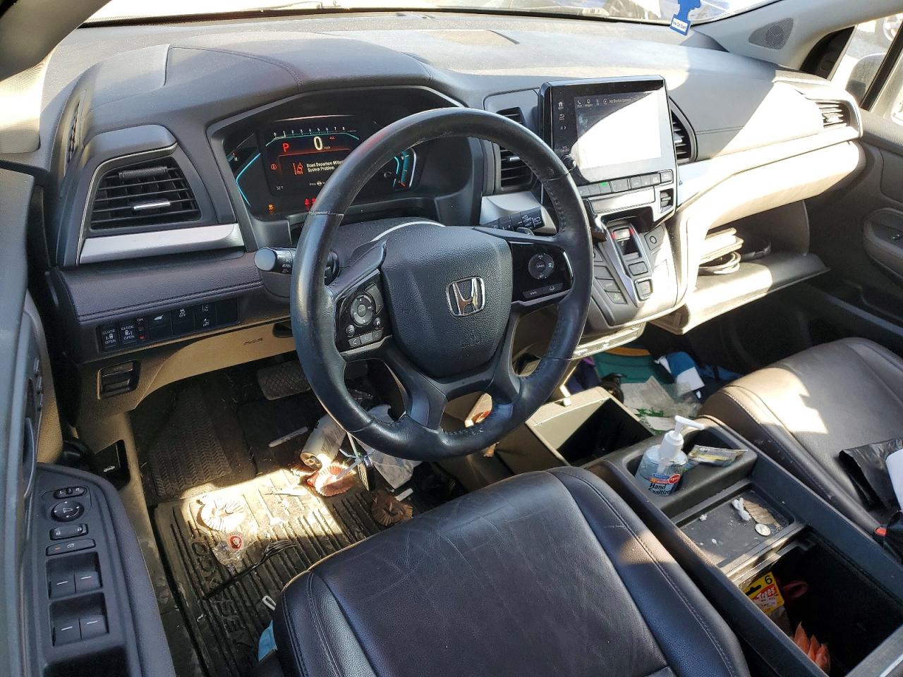 2018 Honda Odyssey Exl Черный vin: 5FNRL6H76JB012739