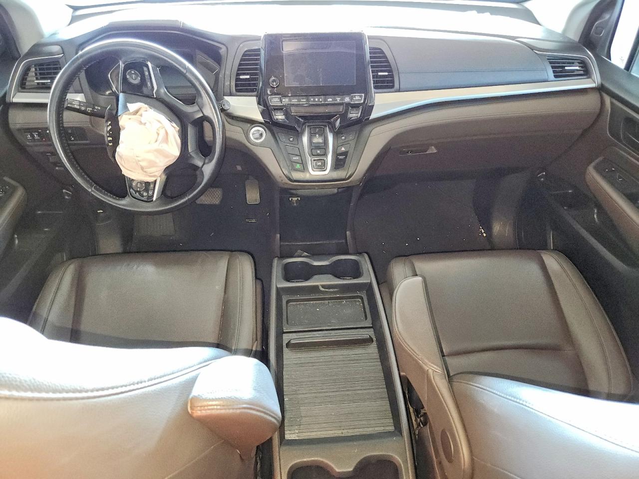 2018 Honda Odyssey Exl Gray vin: 5FNRL6H76JB101128