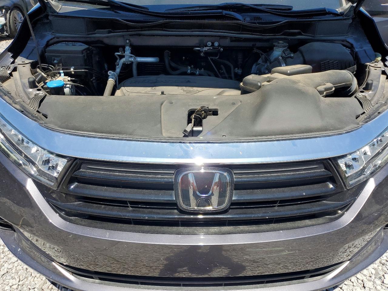 2022 Honda Odyssey Exl Gray vin: 5FNRL6H76NB062420