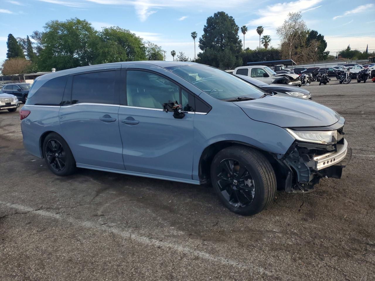 2023 Honda Odyssey Sport-l Серый vin: 5FNRL6H76PB065885