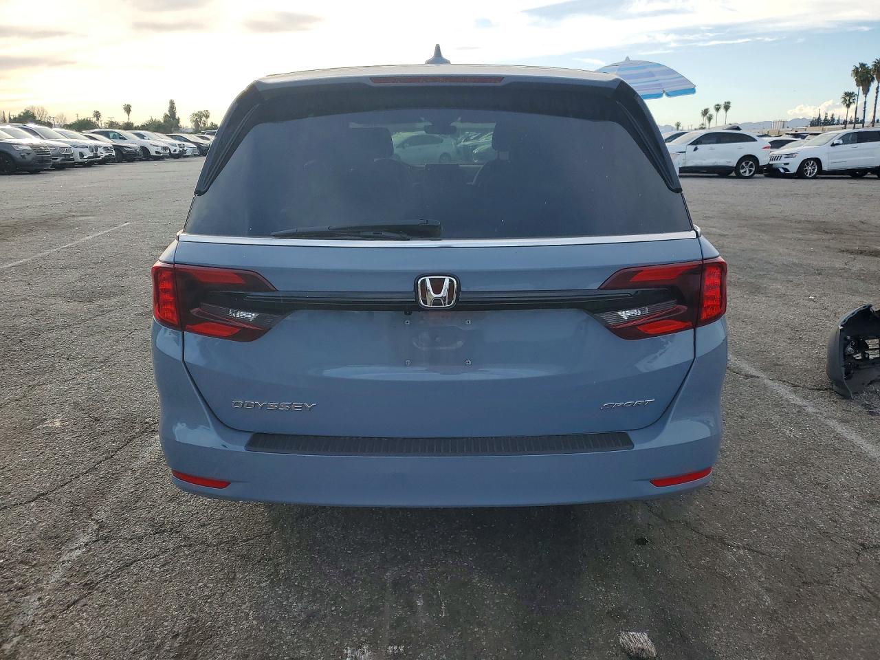 2023 Honda Odyssey Sport-l Серый vin: 5FNRL6H76PB065885