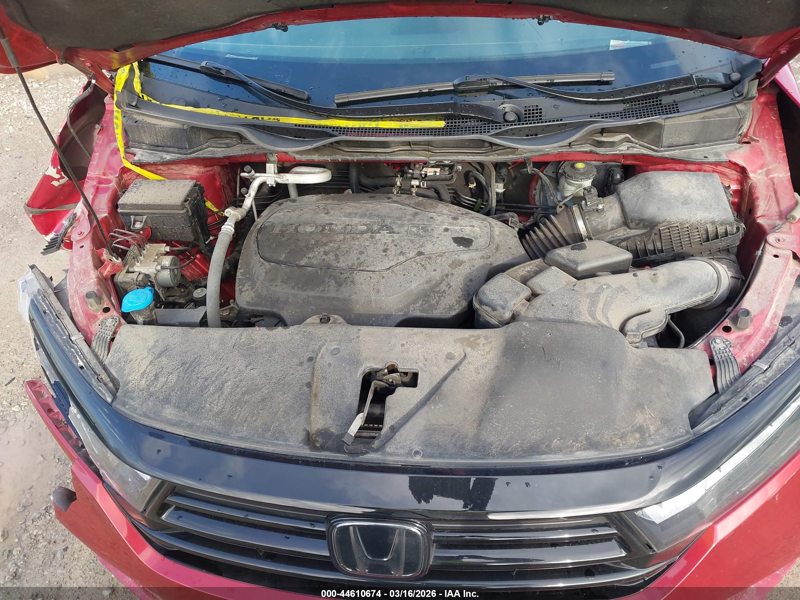 2024 Honda Odyssey Sport Красный vin: 5FNRL6H76RB008329