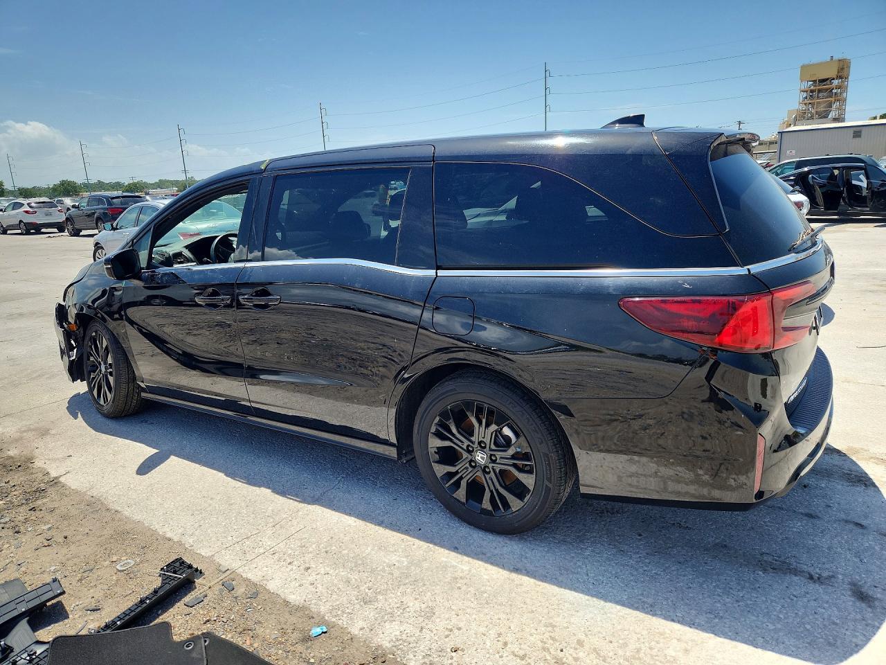 2025 Honda Odyssey Sport-l Black vin: 5FNRL6H76SB039425