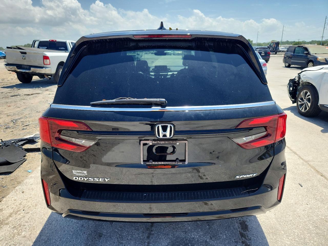 2025 Honda Odyssey Sport-l Black vin: 5FNRL6H76SB039425