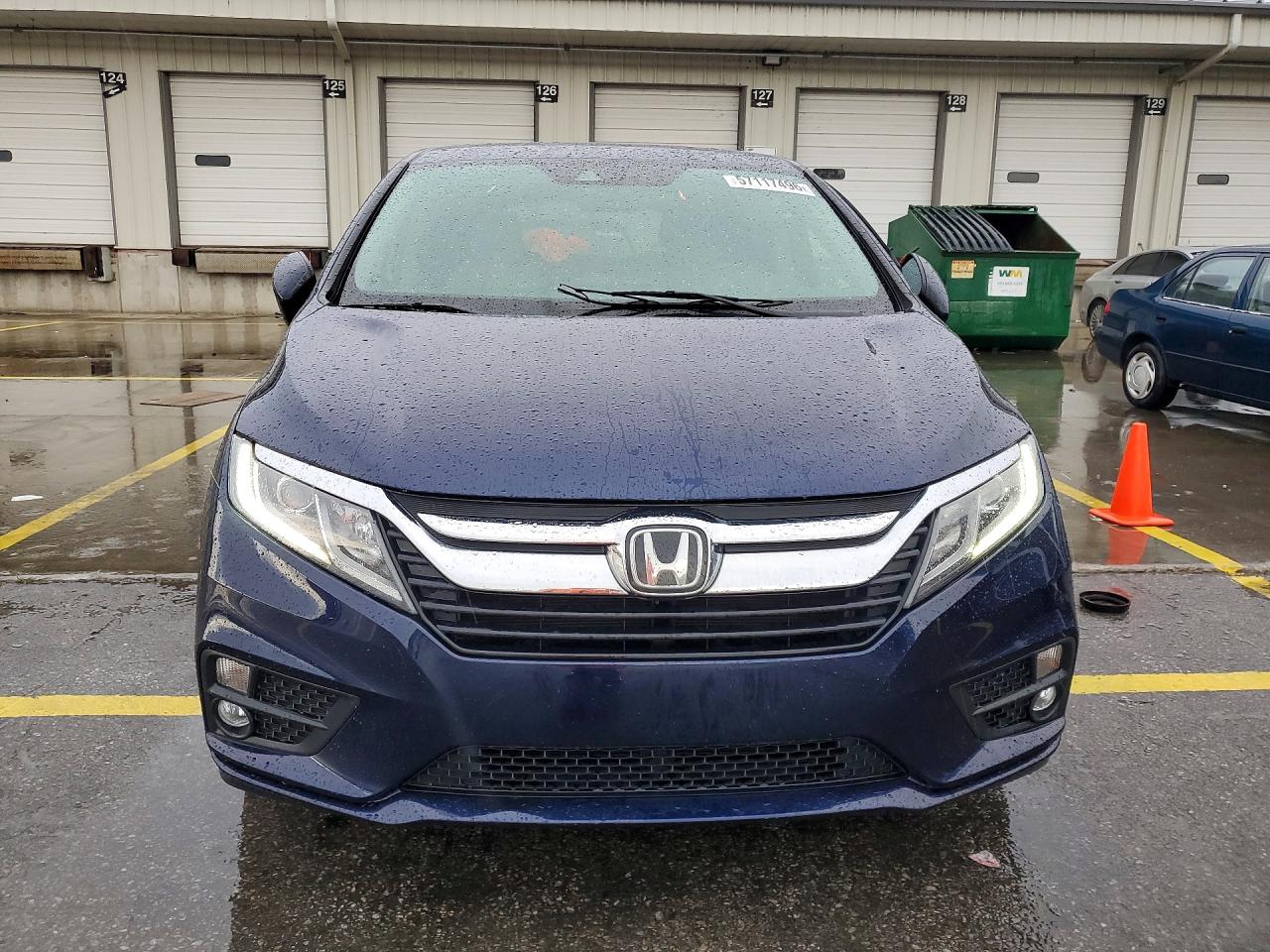 2019 Honda Odyssey Exl Blue vin: 5FNRL6H77KB027526