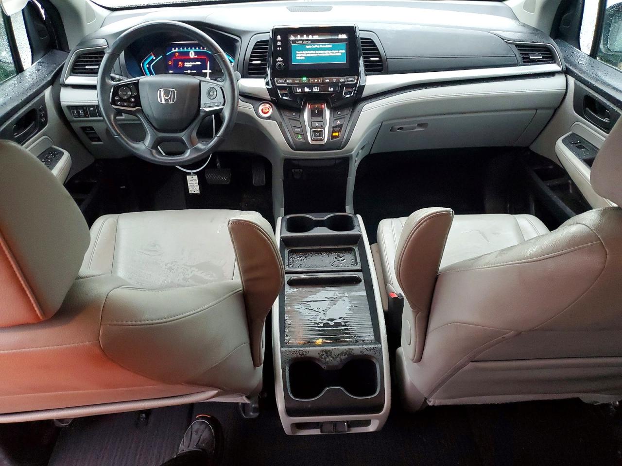 2019 Honda Odyssey Exl Blue vin: 5FNRL6H77KB027526