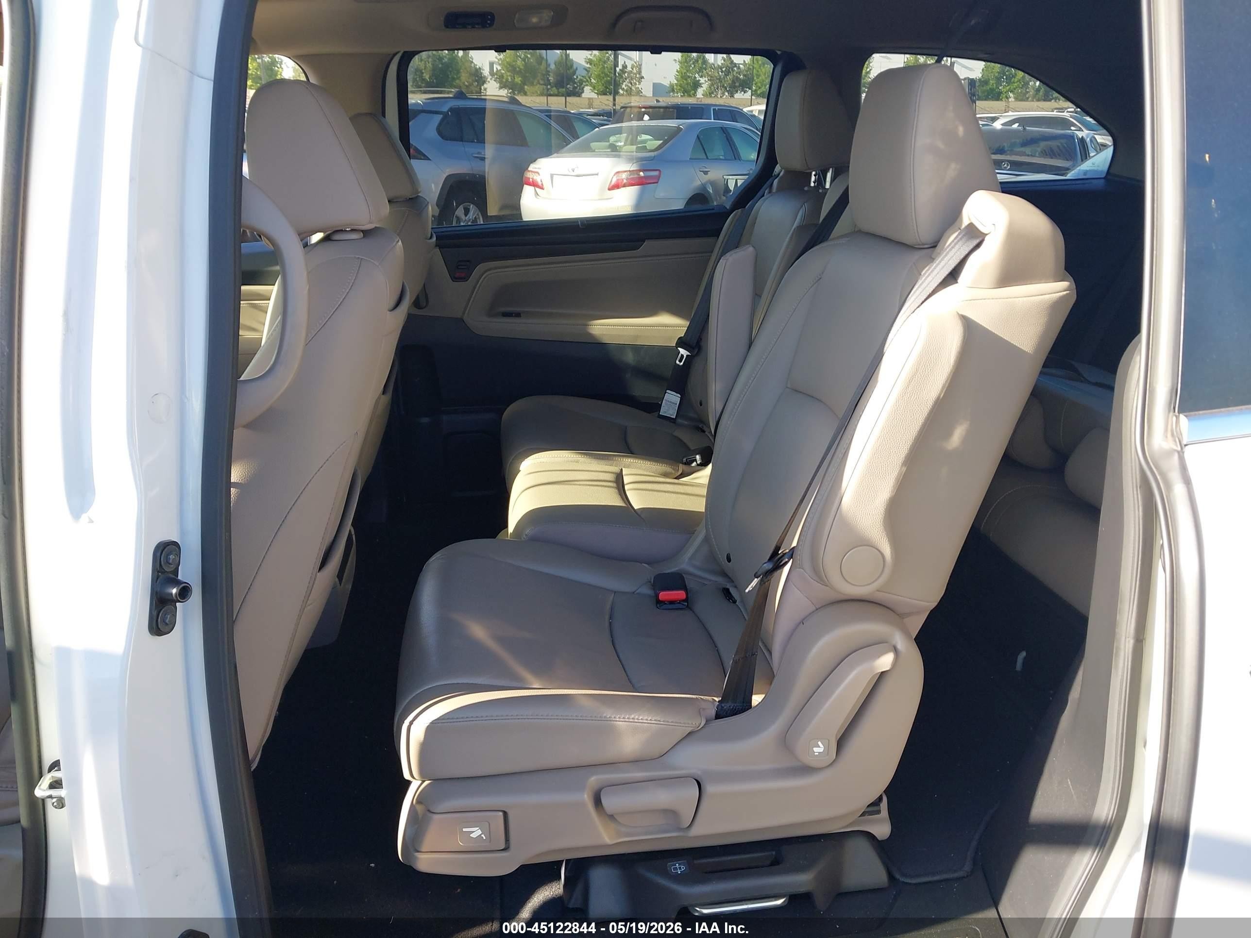 2020 Honda Odyssey Ex-l/ex-l W/navi   Res White vin: 5FNRL6H77LB009531