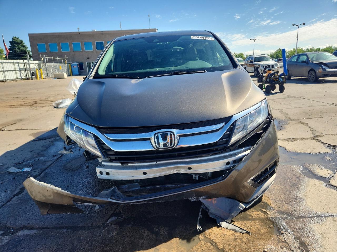 2019 Honda Odyssey Exl Gray vin: 5FNRL6H78KB017913