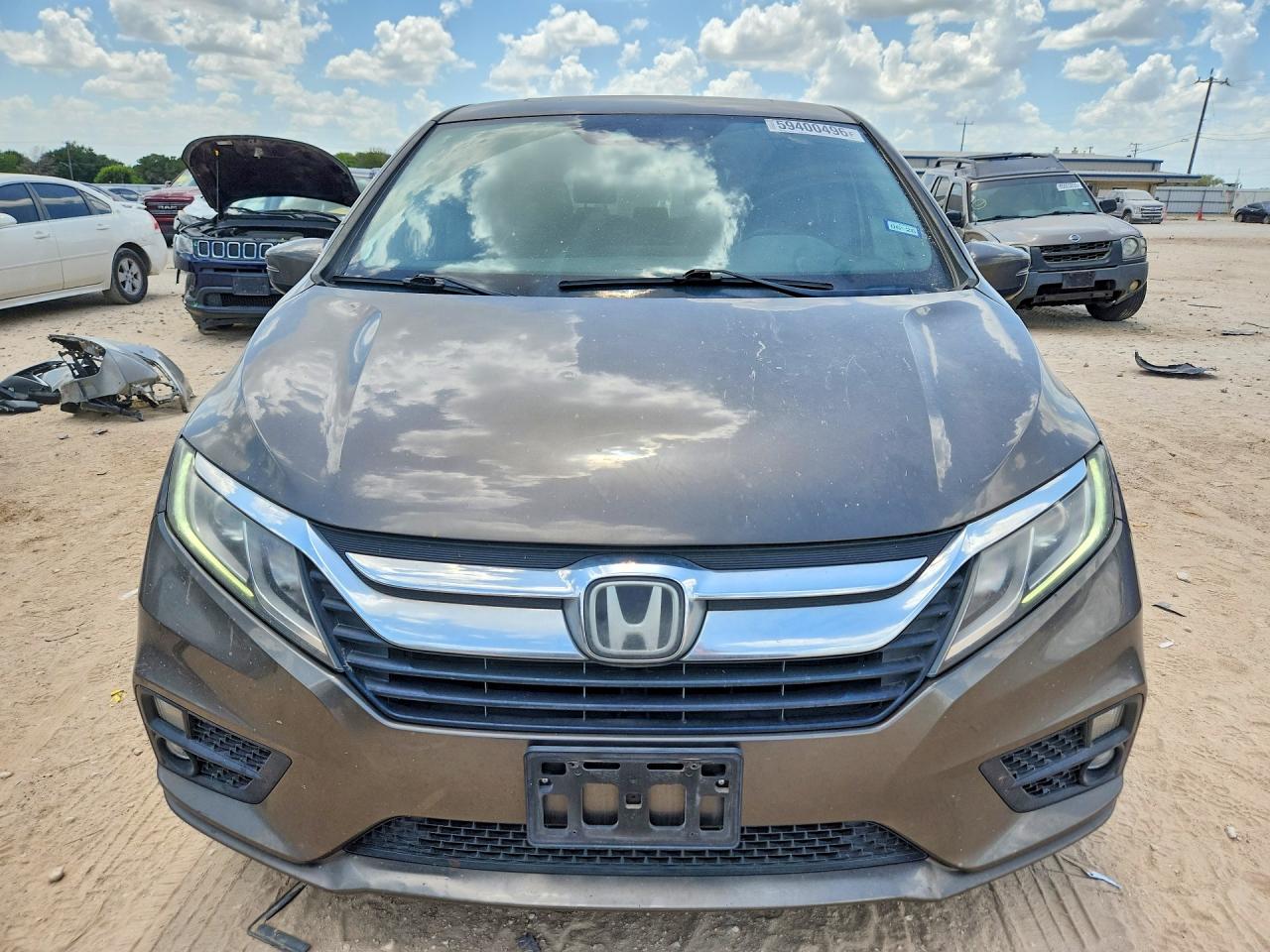 2019 Honda Odyssey Exl Серый vin: 5FNRL6H78KB035652