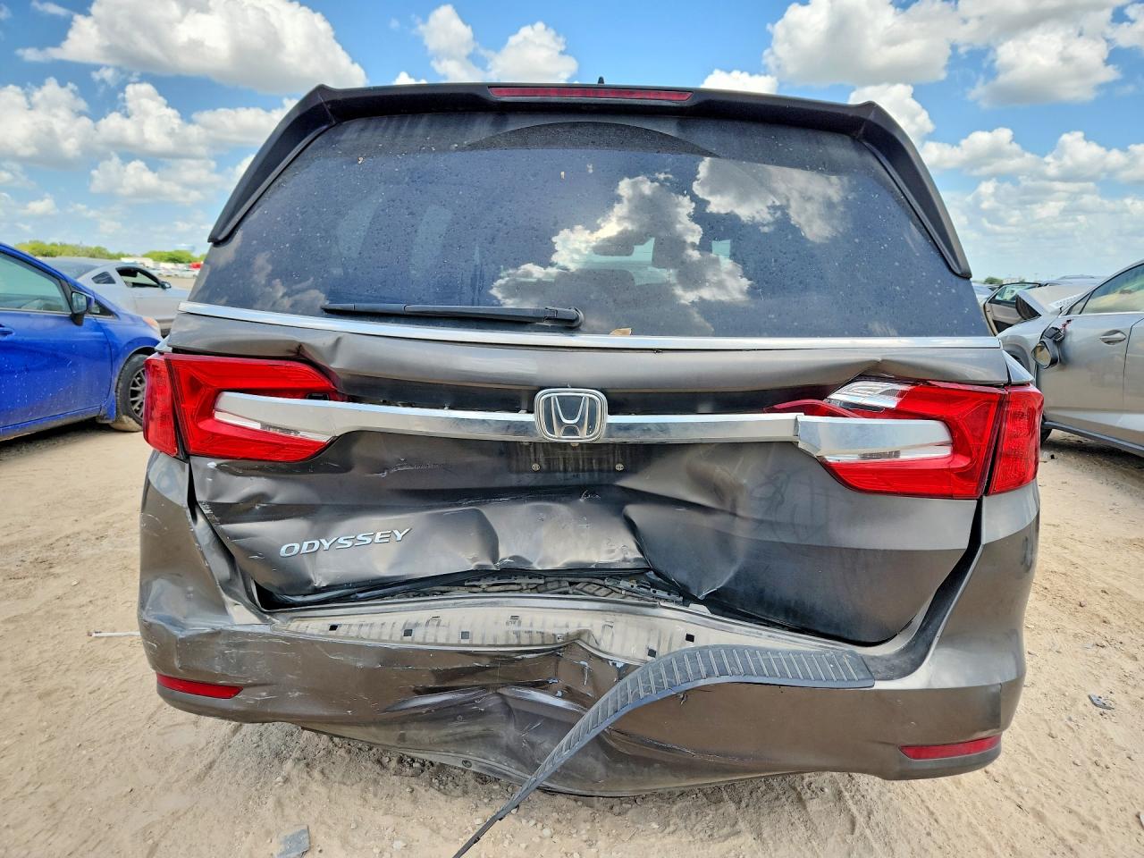 2019 Honda Odyssey Exl Серый vin: 5FNRL6H78KB035652