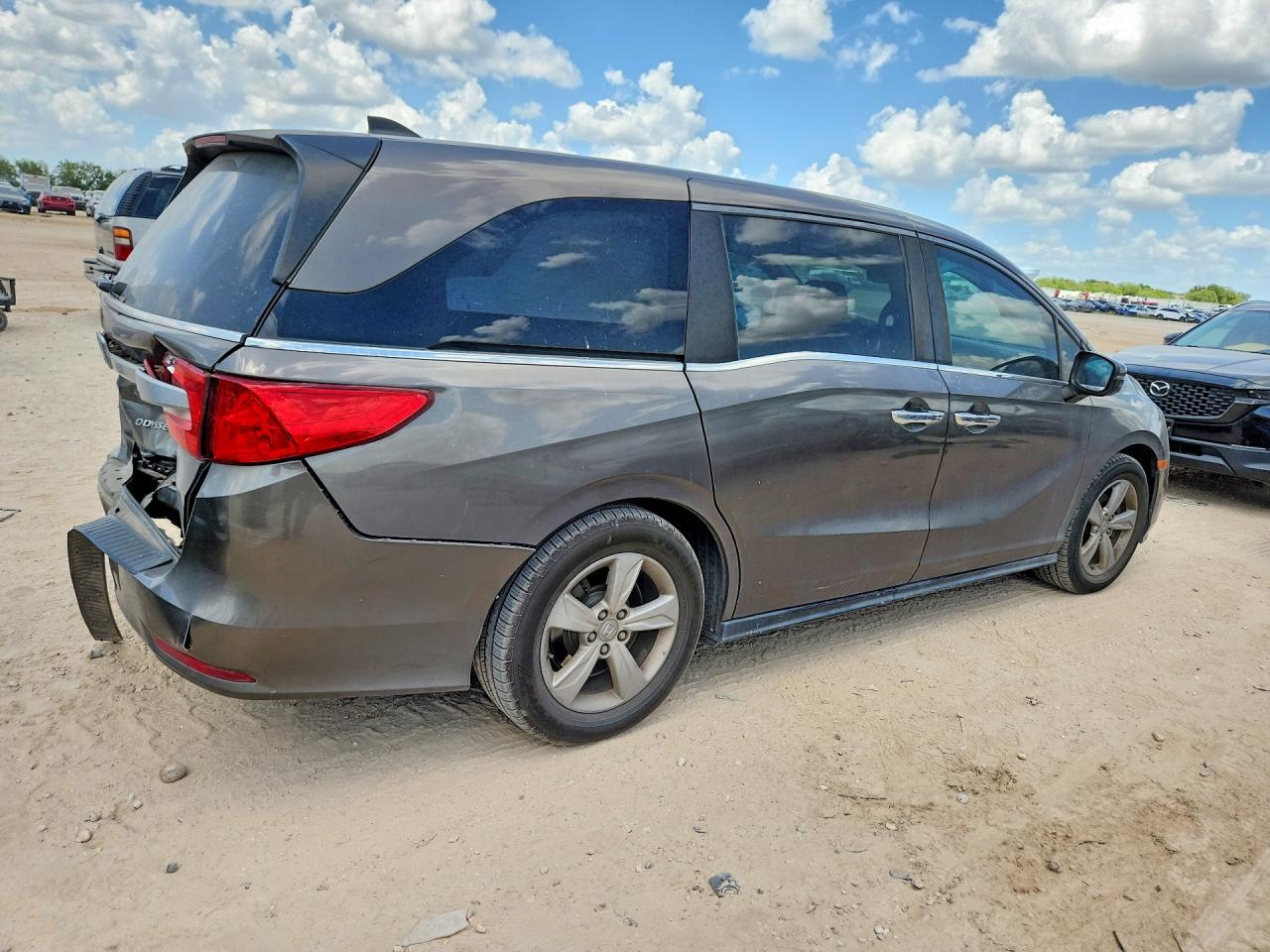 2019 Honda Odyssey Exl Серый vin: 5FNRL6H78KB035652